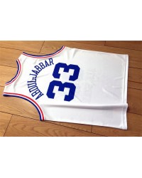 33 Kareem Abdul-Jabbar 1989 NBA All-Star Jersey White