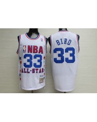 33 Larry Bird 2003 all star jersey white