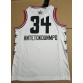 34 Antetokounmpo 2019 all stars game jersey white