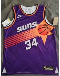 34 Barkley Suns 2022-23 Classic jersey purple player version