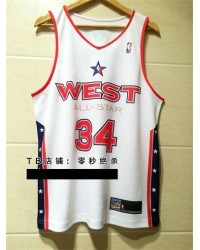 34 Ray Allen All-Star West White 2004-05 Jersey