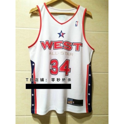 34 Ray Allen All-Star West White 2004-05 Jersey