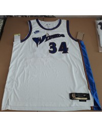 34 Reedy Wizards 2023-24 classic jersey white player version