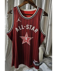 35 Durant 2024 West All star game jersey red