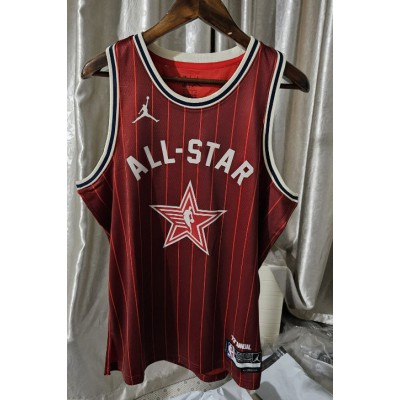 35 Durant 2024 West All star game jersey red