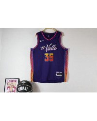 35 Durant Suns 23-24 city jersey purple player version