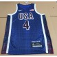 4 Curry 2024 USA Team jersey navy with stripe