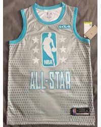 45 Mitchell 2022 All star game jersey grey