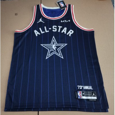 45 Mitchell 2024 East All star game jersey Navy