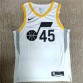 45 Mitchell Utah Jazz 2022-23 Association Edition White Jersey player version