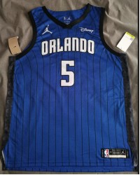 5 Banchero Magic Statement Edition jersey blue player version