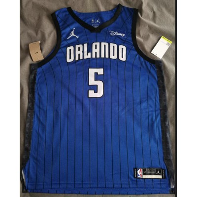 5 Banchero Magic Statement Edition jersey blue player version