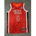 5 Edwards 2024 USA Team jersey red