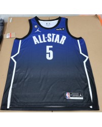 5 Fox 2023 Nba all stars game Team Lebron jersey blue