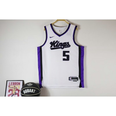 5 Fox Kings 23-24 jersey white player version