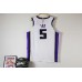 5 Fox Kings 23-24 jersey white player version