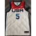 5 Lavine 2020 Olympic USA Team jersey white