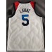 5 Lavine 2020 Olympic USA Team jersey white