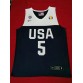 5 Mitchell 2019 fiba jersey blue stitched