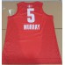 5 Murray 2022 All star game jersey red