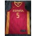 5 R.fernandez Spain FIBA Basketball world cup jersey red