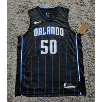 50 Anthony Orlando Magic Icon Black Jersey player version