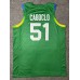 51 Caboclo 2024 Olympics Brazil Team Basketball Jersey Green