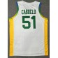 51 Caboclo 2024 Olympics Brazil Team Basketball Jersey White