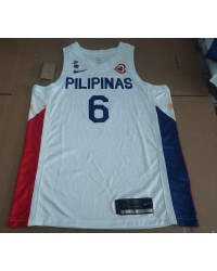 6 Clarkson Philippines 2023 FIBA jersey white