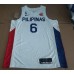 6 Clarkson Philippines 2023 FIBA jersey white