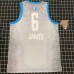 6 James 2022 All star game jersey grey