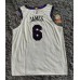 6 James Lakers 22-23 city jersey white player version