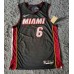 6 James Miami Heat Authentic Icon Edition Black Jersey player version