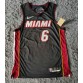 6 James Miami Heat Authentic Icon Edition Black Jersey player version