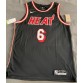 6 James Miami Heat Classic Edition 1988-99 Road Jersey player version