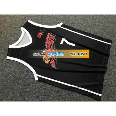 7 Abarrientos Philippine ACE Black Basketball Jersey