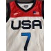 7 Durant 2020 Olympic USA Team jersey white