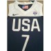 7 Smart 2019 USA FIBA Basketball world cup jersey blue