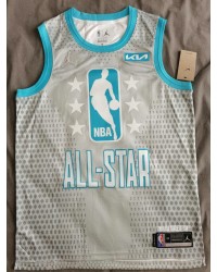 77 Doncic 2022 All star game jersey grey