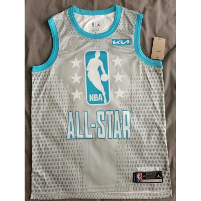 77 Doncic 2022 All star game jersey grey