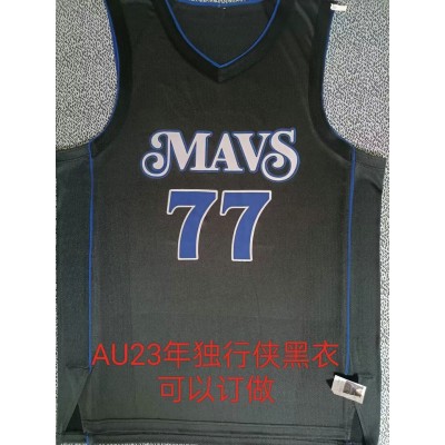 77 Doncic Dallas Mavericks 2023-24 city Player version jersey