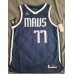 77 Doncic Mavericks 22-23 jersey navy player version