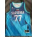 77 Doncic Tokyo Olympic Slovenia jersey blue