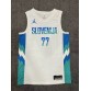 77 Doncic slovenija 2023-24 jersey white heat pressed