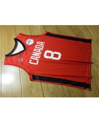 8 Andrew Wiggins National Team Basketball 2021 Tokyo Canada Jersey