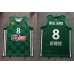 8 Derrick Williams Panathinaikos 2021-22 Basketball Jersey Green