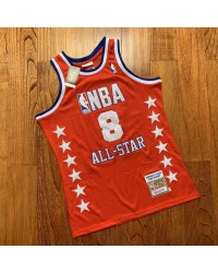 8 Kobe 2003 All star authentic jersey red