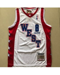 8 Kobe 2004 All star game Authentic jersey white