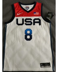 8 Middleton 2020 Olympic USA Team jersey white