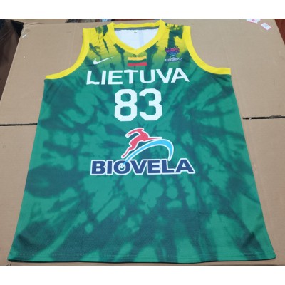 83 Mikolc 2023 LIETUVA Team jersey Green